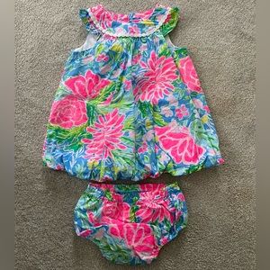 Lilly Pulitzer bubble & bloomers set